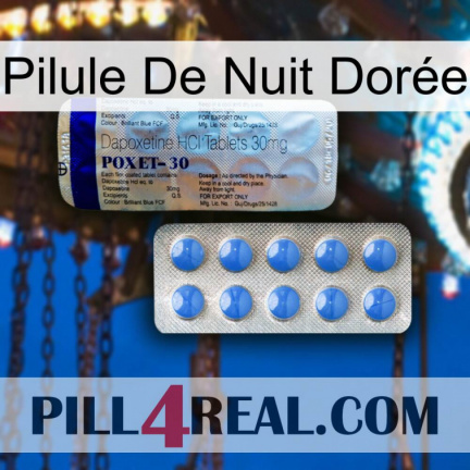 Pilule De Nuit Dorée 39